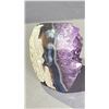 Image 2 : AMETHYST GEODE POLISHED APPROX 3.3" RETAIL $800