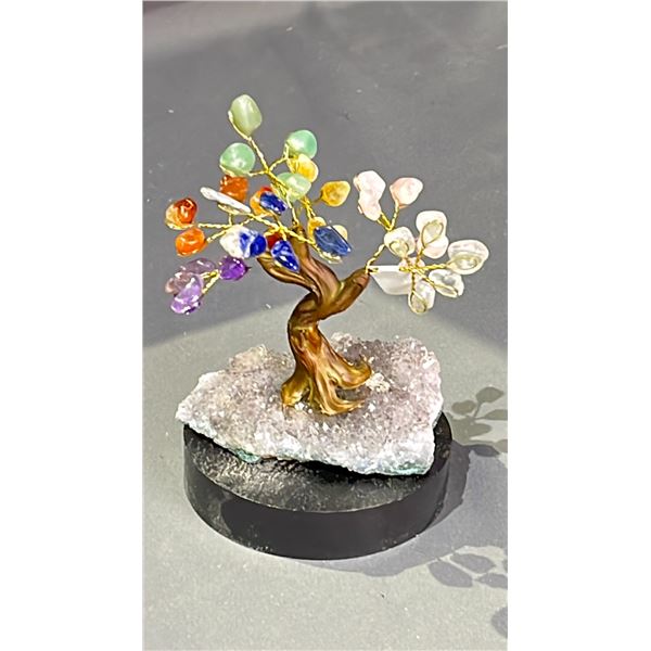 CHAKRA BONSAI TREE APPROX 5" RETAIL $380