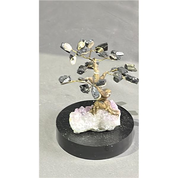 BLACK TOURMALINE TREE APPROX 5" RETAIL $350