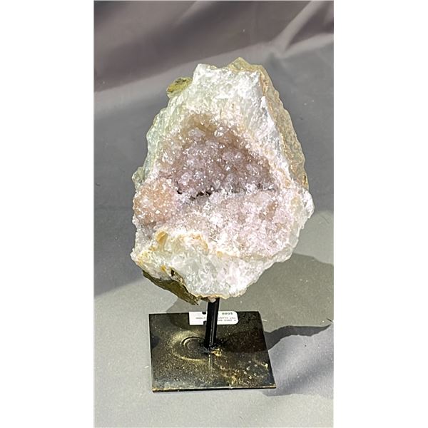AMETHYST CLUSTER ON STAND APPROX 7" RETAIL $600
