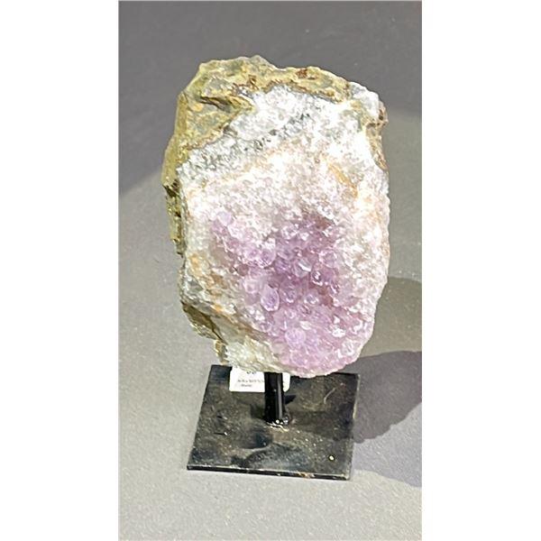 AMETHYST CLUSTER ON STAND APPROX 5" RETAIL $580