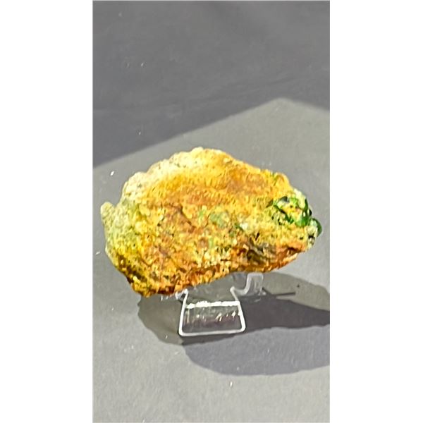 GREEN GARNET SPECIMEN APPROX 3.5" RETAIL $1350
