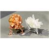 Image 2 : ARAGONITE CLUSTER RETAIL $350, AND CLEAR QUARTZ WITH PYRITE RETAIL $400