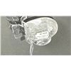 Image 3 : CLEAR QUARTZ HEART APPROX 2.3" RETAIL $250