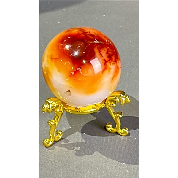 CARNELIAN SPHERE RETAIL $180