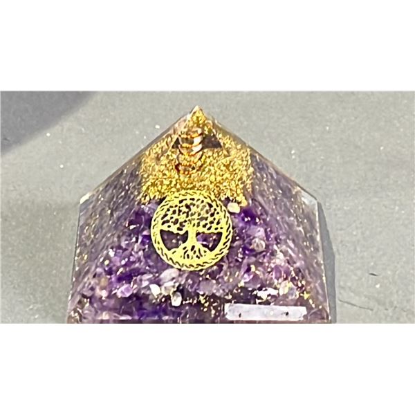 ORGONITE AMETHYST PYRAMID