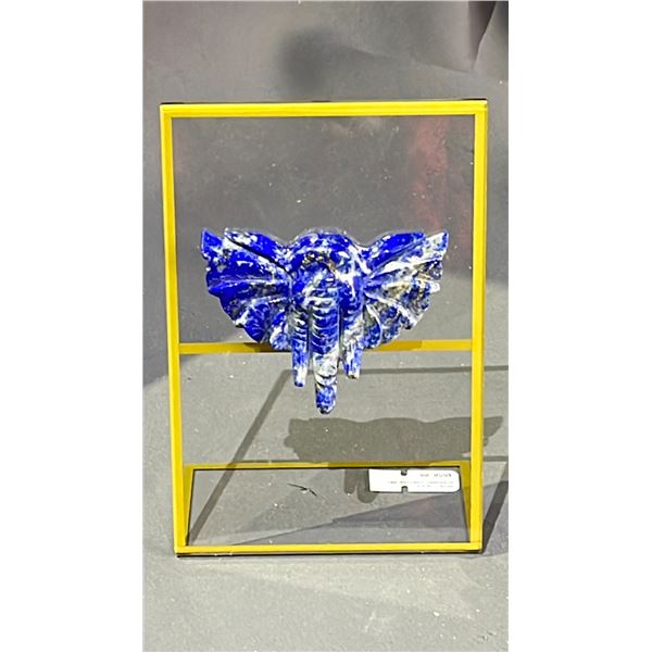 LAPIS LAZULI ELEPHANT CARVING RETAIL $650
