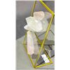 Image 2 : CLEAR QUARTZ AND ROSE QUARTZ DISPLAY RETAIL $250