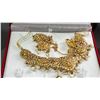 Image 3 : GOLD PLATED FASHION PENDANT RETAIL $180 AND GOLD PLATED FASHION SET RETAIL $650
