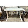 Image 1 : ELECTRIC HEIGHT ADJUSTABLE DESK WITH POWER CORD (UNKNOWN WORKING CONDITION)