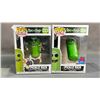 Image 1 : RICK AND MORTY PICKLE RICK FUNKO POPS 333 AND 350