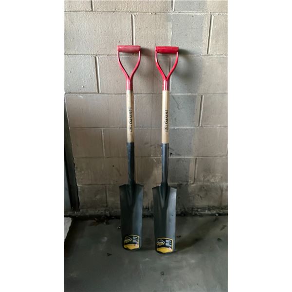 2 GARANT PRO SERIES SHOVELS