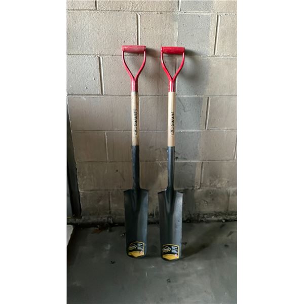 2 GARANT PRO SERIES SHOVELS