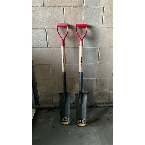 2 GARANT PRO SERIES SHOVELS