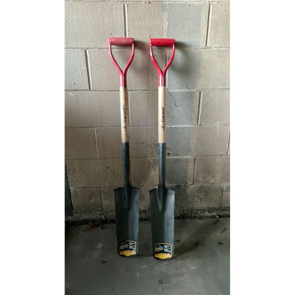 2 GARANT PRO SERIES SHOVELS