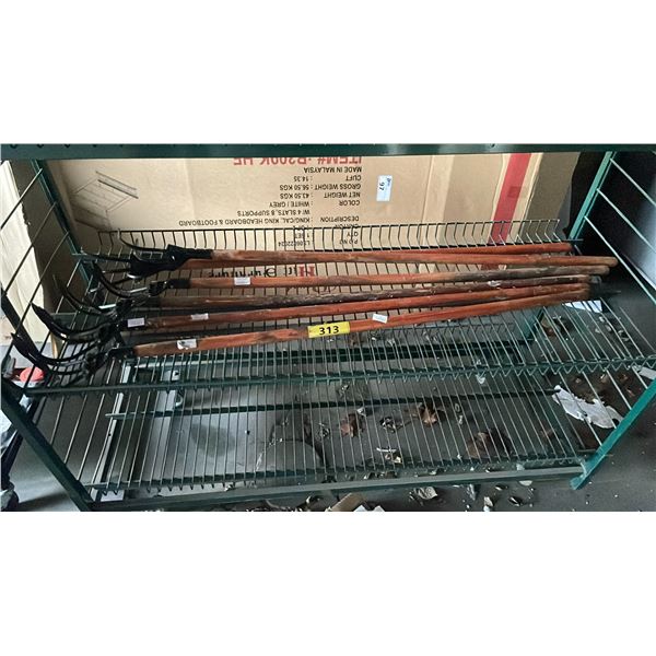 6 GARDEN CULTIVATORS