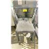 Image 2 : 4 METAL & FABRIC STACKING CHAIRS