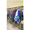 Image 2 : RACK OF ASSORTED CLOTHING (RACK NOT INCLUDED)