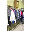 Image 3 : RACK OF ASSORTED CLOTHING (RACK NOT INCLUDED)