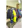 Image 3 : RACK OF ASSORTED CLOTHING (RACK NOT INCLUDED)