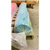 Image 2 : INDUSTRIAL ROLL OF FABRIC MEANT FOR LARGE RUNS OF ATHLETIC CLOTHING PEACOCK BLUE
