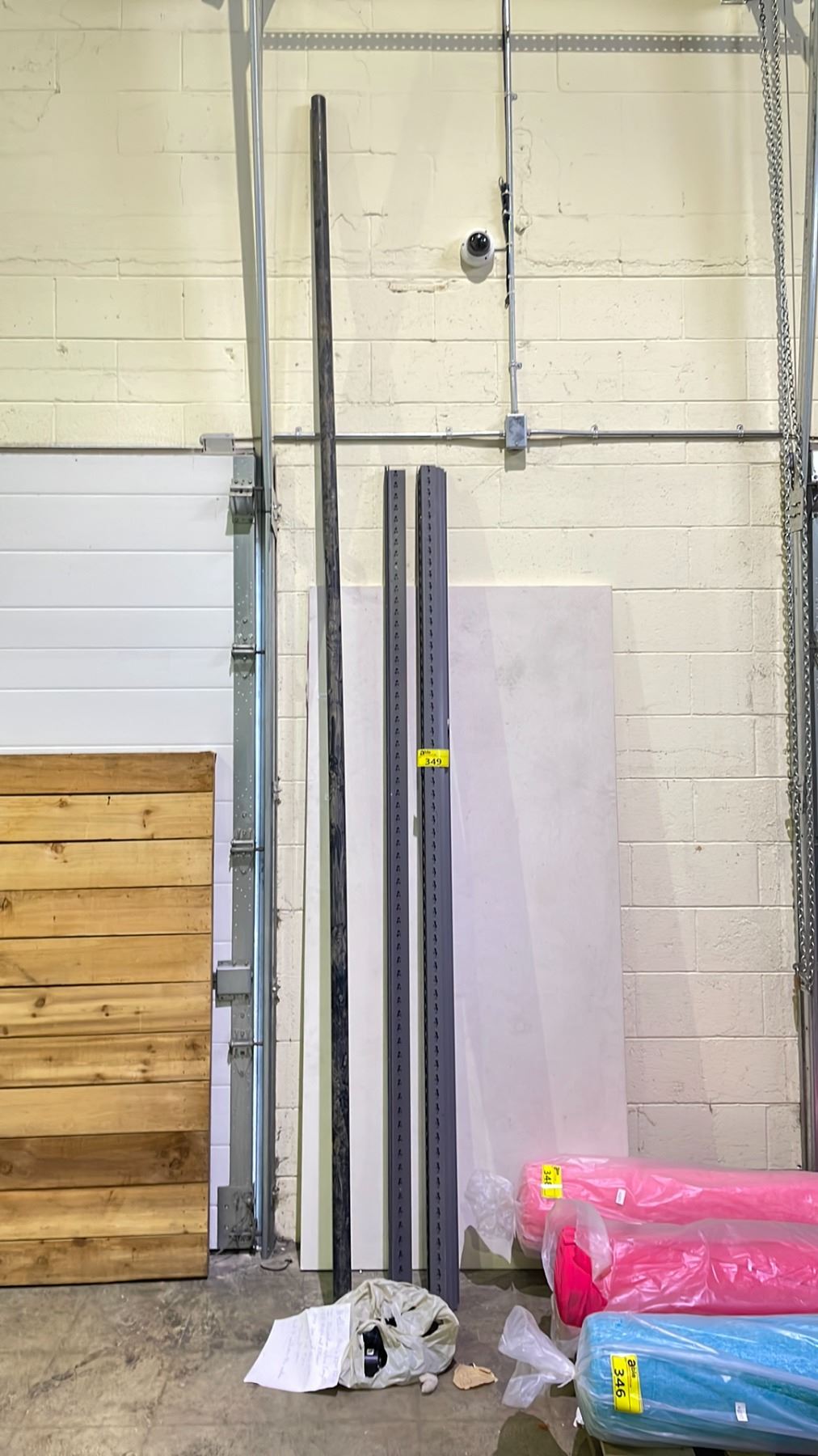 Elbow Racking ASSORTED ITEMS INCLUDING; PVC PIPE & ELBOWS, RACKING PARTS & FABRIC ...