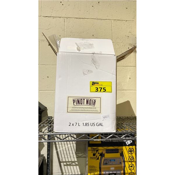 PINOT NOIR WINE MAKING KIT (UNKNOWN CONDITION, MAY BE MISSING PIECES)