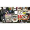 Image 3 : SHELF OF ASSORTED ITEMS INCLUDING; AIR FRYERS, RICE COOKER & GLASS KETTLE (UNKNOWN WORKING