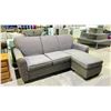 Image 2 : 2-PC FABRIC SECTIONAL SOFA WITH CHAISE
