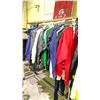 Image 3 : RACK OF ASSORTED CLOTHING (RACK NOT INCLUDED)