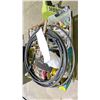 Image 2 : PALLET OF ASSORTED ITEMS INCLUDING; PICKAXE, TOOLS, CLEANING SUPPLIES & MORE