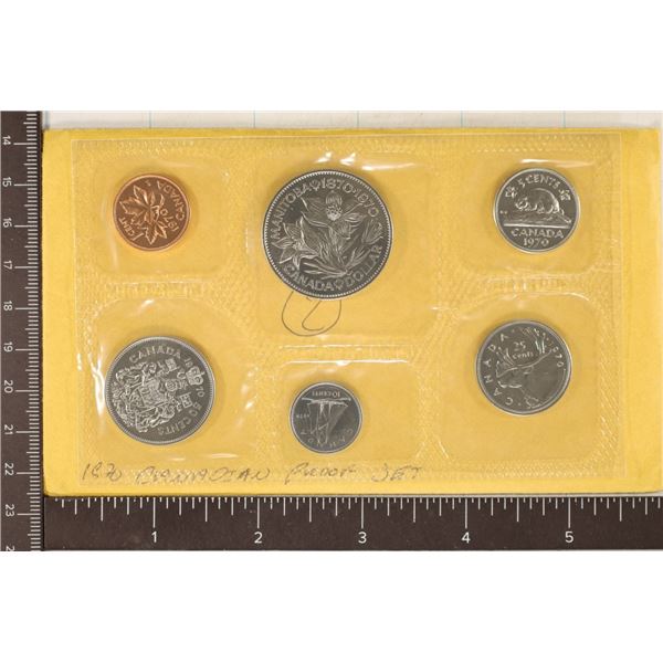 1970 CANADA PF LIKE SET WITH ENVELOPE