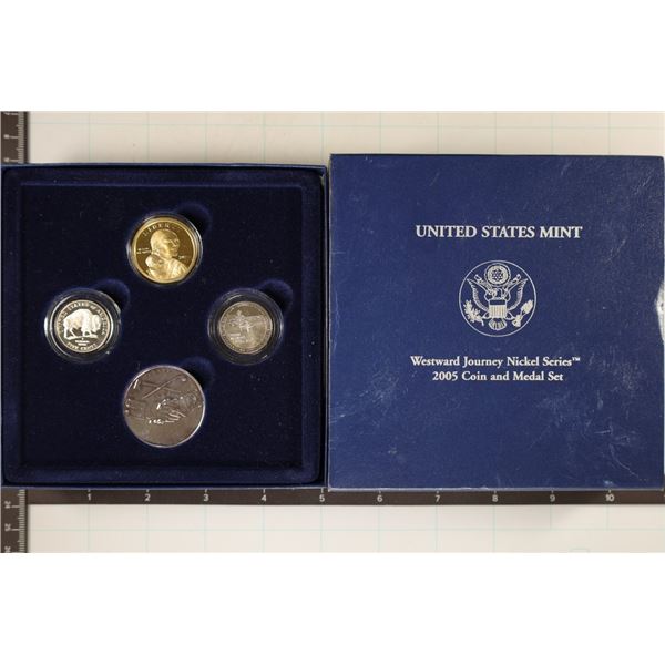 2005 WESTWARD JOURNEY NICKEL SERIES COIN & MEDAL
