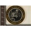 Image 1 : CASINO $10 SILVER TOKEN (UNC) CAESARS TAHOE