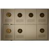 Image 2 : 8-FRANKLIN MINT HOLIDAY METAL ROUNDS IN CARDS ALL