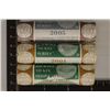 Image 1 : 3 SOLID DATE $2 ROLLS OF BU WESTWARD JOURNEY