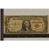 1935-A $1 HAWAIIAN OVERPRINT BROWN SEAL BILL