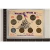Image 1 : WWII OBSOLETE COIN COLLECTION CONTAINS: