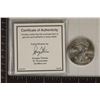 Image 1 : 2016 AMERICAN SILVER EAGLE. BRILLIANT IN WITH CERT