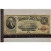 Image 1 : 1917 US LARGE SIZE $2 RED SEAL NOTE