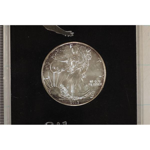 2013 AMERICAN SILVER EAGLE INC IN HARD PLASTIC