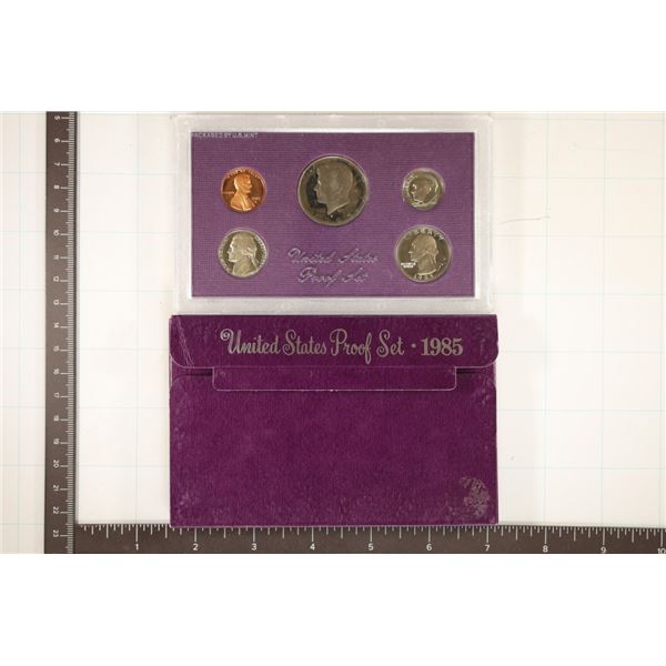 1985 US PROOF SET (WITH BOX)
