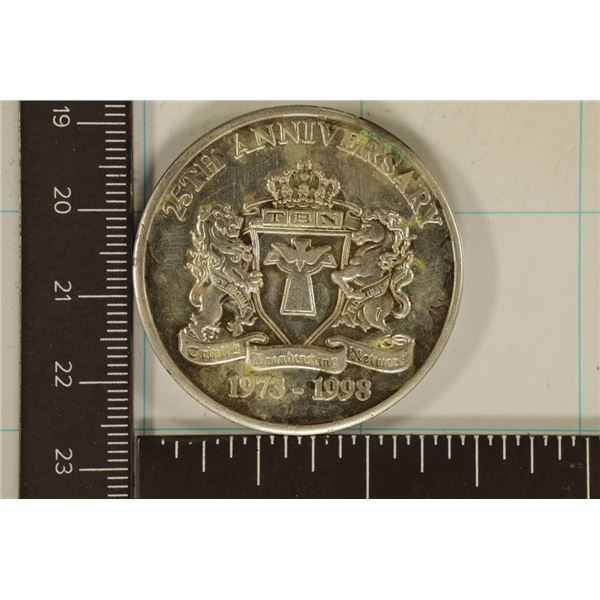 27.8 GRAMS .999 SILVER ROUND. 1998 ANGEL I