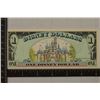Image 2 : 1987 1 DISNEY DOLLAR CRISP UNC COLORIZED BILL