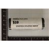 Image 1 : 2012-P SOLID DATE $10 ROLL OF BU ACADIA NP QUARTER