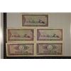 Image 1 : 5-1966 ROMANIA 10 LEI BILLS.