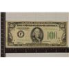Image 1 : 1934 US $100 FRN GREEN SEAL