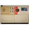 Image 1 : 1973 & 1975 BICENTENNIAL FDC'S IN ENVELOPES