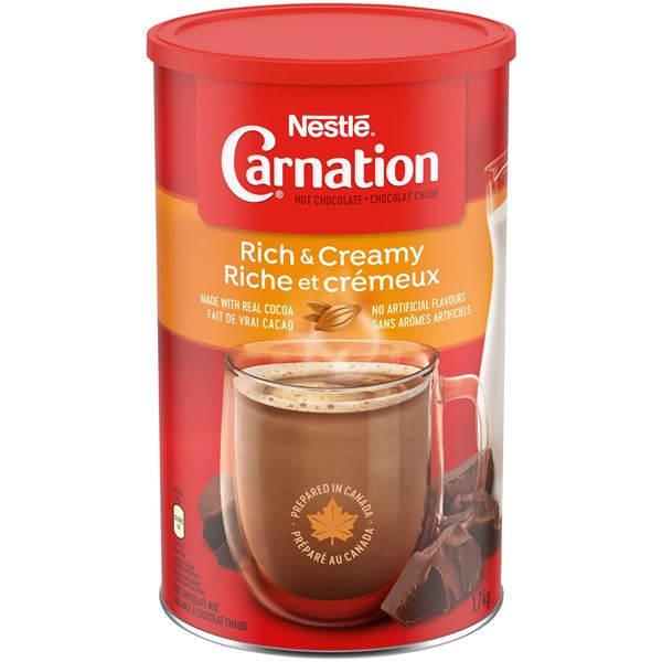 NEW 1.7KG NESTLE CARNATION RICH & CREAMY HOT CHOC