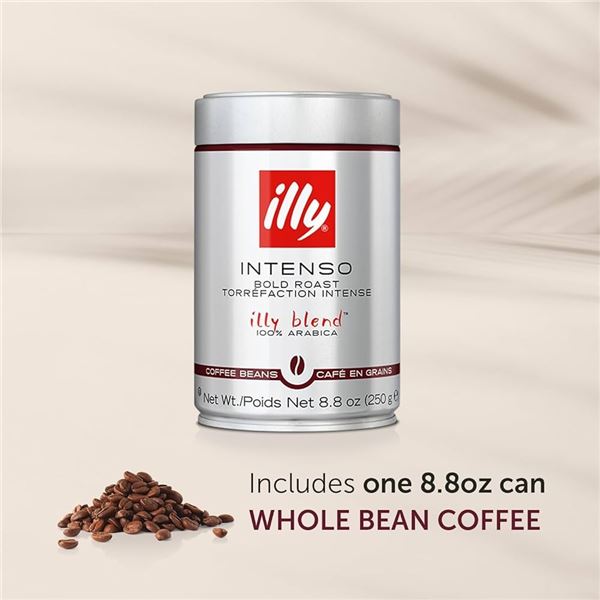 NEW 250G ILLY INTENSO BOLD ROAST